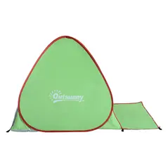Outsunny Pop Up Tent Beach Fishing Camping UV Protection Patio Sun Shade Shelter - 9