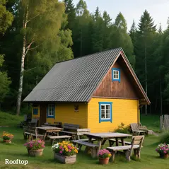 Outsunny Set of 12 Corrugated Steel Roof Sheet Panels - Light Grey - 9