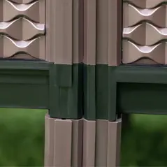 Outsunny Set of 2 Indoor/Outdoor Planter Boxes | Garden Raised Elevated Beds, Flowers Vegetables Fruits Herbs Container w/ Self-Watering Design Drainage Holes, Brown - 8