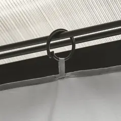 Outsunny Set of Four 3 x 3m Gazebo Replacement Walls - Light Grey - 9