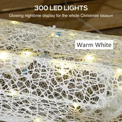 Outsunny Three-Piece LED Light Reindeer Christmas Decoration - 4