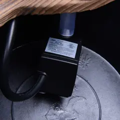 Outsunny Wood Barrel Patio Water Fountain Garden Decorative Ornament Water Feature with Electric Pump (Type A) - 8