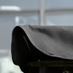 Outsunny Three-Seater Garden Swing Bed - Black - 9