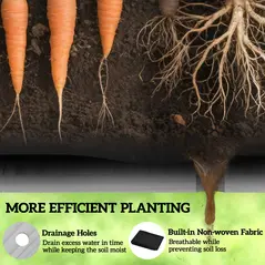 Outsunny Wooden Raised Garden Bed with Bed Liner, Elevated Planter Box with Legs, Light Grey - 6