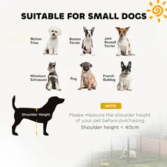 PawHut 2 Piece Dog Pen Expansion Pack for 60cm High Pet Playpen with 3 Stakes, for Small Dogs - 6