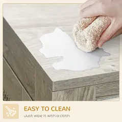 PawHut 2-in-1 Dog Cage & Side Table, with Two Doors, Cushion, for Large Dogs - 8