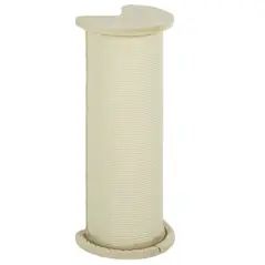 PawHut 85cm Tall Cat Scratching Post, with Sisal Rope, Soft Plush, Anti Tip - Beige - 1