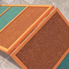 PawHut Dog Agility Equipment, Dog Playground Equipment with Non-slip Surface, A-frame, Agility Ramp for All Breeds, Orange - 8