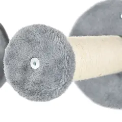 PawHut 5PCs Cat Wall Furniture with Perch, Cat House, Scratching Post - 9