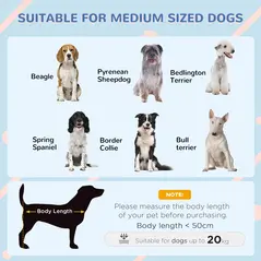 PawHut Outdoor Dog Kennel, Wooden Dog House, with Removable Floor, Anti-Corrosion Wood, for Medium Dogs,  82H x 75W x 88Dcm - 4