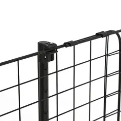PawHut Heavy Duty Pet Dog Car Barrier Black - 8