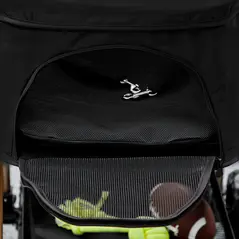 PawHut PawH 3-in-1 Pet Stroller, Folding 4 Wheel Dog Pram with Detachable Carrier for Mini Dogs, Cats, Black - 9