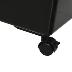 PawHut Steel Medium 2-Tier Small Guinea Pigs Hutches w/ Accessories Blue/Orange - 9