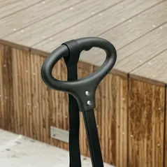 PawHut Pet Wagon Cart, Dog Stroller for Small Dogs and Cats with 4 Wheels, Safety Straps, Storage Bag, Mat - 9