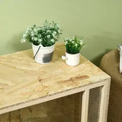 PawHut Reptile Terrarium Vivarium Habitat w/ Transparent Sliding Doors, Breathable Mesh, for Lizards, Horned Frogs, Snakes and Chameleons, 80 x 40 x 40 cm - 8