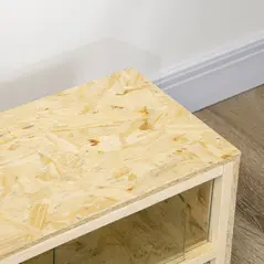 PawHut Reptile Terrarium Vivarium Habitat w/ Transparent Sliding Doors, Breathable Mesh, for Lizards, Horned Frogs, Snakes and Chameleons, 60 x 29.5 x 29.5cm - 9