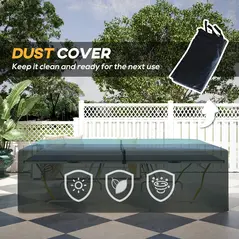 SPORTNOW 9FT Foldable Table Tennis Table, with Cover, Net, Paddles, Balls - Blue - 7