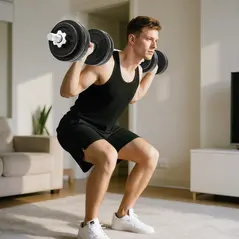 SPORTNOW 2-in-1 Adjustable Dumbbells Set, 30kg Cast Iron Weights Dumbbells Set with Non-Slip Grip for Strength Training, Weight Lifting, Bodybuilding, Home Gym Workout Equipment for Men & Women - 9