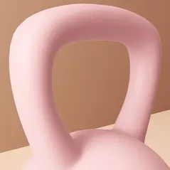 SPORTNOW 6KG Soft Kettlebell, Kettlebell with Non-Slip Handle for Home Gym, Weight Lifting, Strength Training, Pink/Grey - 9