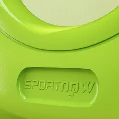 SPORTNOW 8kg Kettlebell, Kettle Bell with Wide Handle for Home Gym, Weight Lifting, Strength Training, Green - 9