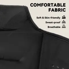 SPORTNOW Weighted Vest, 5 kg Weight Vest with Adjustable Straps, Reflective Strips, Black - 4