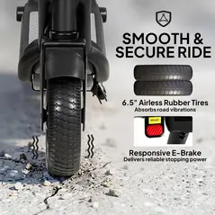 SPORTNOW Electric Scooter for Kids, with LED Display, Green - 7