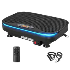 SPORTNOW Vibration Plate Exercise Machine with Cool Lights, 99 Speed Levels - 1