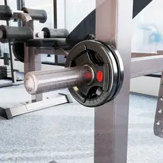 SPORTNOW Olympic Weight Plates, 2"/5cm Weight Disc Pair with Tri-Grips, 2 x 2.5kg Dumbbell Plates for Weightlifting and Strength Training Home Gym Fitness Workout, Black - 9