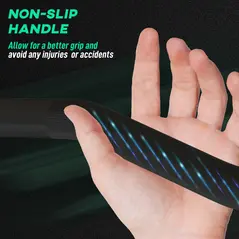 SPORTNOW Curl Bar with 30kg Weight Plates, Barbell Bar for 5cm Weight Plates, Home Gym Weight Lifting Bar, 120cm, 58kg - 6