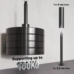 SPORTNOW Weight Pulley System, Cable Pulley System for Home Gym, Cable Machine LAT Pull Down Attachment for Biceps Curl, Tricep, Arm Workouts - 7