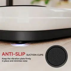 SPORTNOW Vibration Plate, with Adjustable/Removable Handle, Preset Modes, 50 Speeds - 8