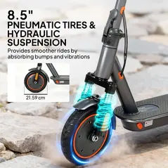 SPORTNOW Foldable Electric Scooter with 350W Motor, Up to 25km/h - 6