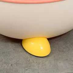 ZONEKIZ Baby Potty Training Toilet with Splash Guard, Anti-Tip Feet, Side Handles, Easy to Clean - 9