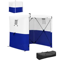 Outsunny 2 x 2m Pop-Up Gazebo, with Accessories - Dark Blue - 1