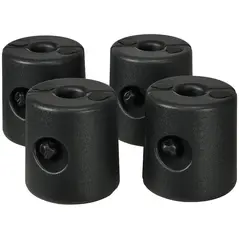 Outsunny HDPE Tent Weights Set of 4, Canopy Weights, Fill with Water or Sand, 48KG - 1