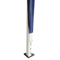 Outsunny 3 x 3M Garden Pop Up Gazebo Height Adjustable Marquee Party Tent Wedding Canopy with Carrying Bag, Blue - 8