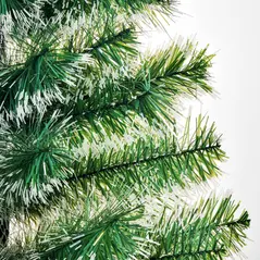 HOMCOM 5FT Indoor Christmas Tree Artificial Decoration Xmas Gift with Metal Stand Branch Tips - 8