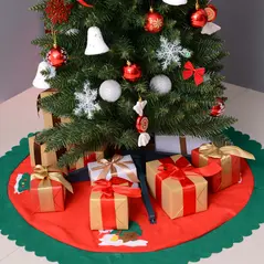 HOMCOM 7ft Unlit Artificial Christmas Tree, Pencil Slim Xmas Tree with Solid Stand and Realistic Branches, Green - 9