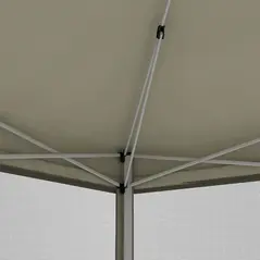Outsunny 3 x 3(m) Pop Up Gazebo with 4 Mesh Sides and Carry Bag, Height Adjustable Party Canopy Tent, Portable Garden Outdoor - 7