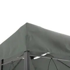 Outsunny Gazebo Roof Replacement, for 3 x 4m Frames - Grey - 8