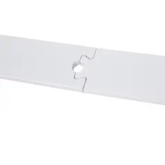 HOMCOM 6FT Rustic Interior Sliding Barn Door Mounting Hardware Kit - White - 7