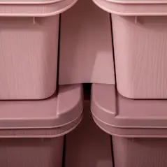 HOMCOM Kids Storage Unit, with Six Drawers - Pink - 8