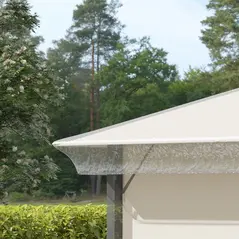 Outsunny 3 x 3 (m) Gazebo Protective Cover, Waterproof Cover for Gazebo, Canopy, and Tent - 9