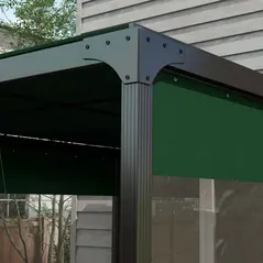 Outsunny Set of Two 3 x 2m Replacement Pergola Panels - Green - 7