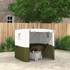 Outsunny 2 x 2m Pop-Up Gazebo, with Accessories - Green - 2
