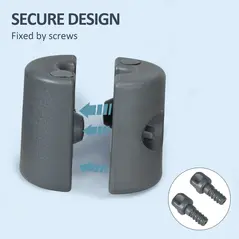 Outsunny HDPE Tent Weights Set of 4, Canopy Weights, Fill with Water or Sand, 48KG - 6