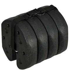 Outsunny Total 12KG Gazebo Weights Set of 4, Weights for Gazebo Legs with Reinforce Pins and Carry Belt, for Canopies Tents - 9