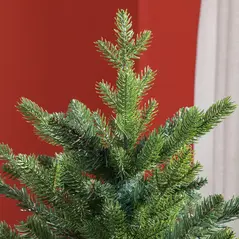 HOMCOM 6ft Bare Artificial Christmas Tree, with 1821 Tips - Green - 8