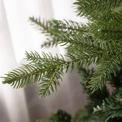 HOMCOM 6ft Bare Artificial Christmas Tree, with 1821 Tips - Green - 9