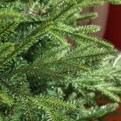 HOMCOM 5ft Bushy and Bare Artificial Christmas Tree - Green - 9